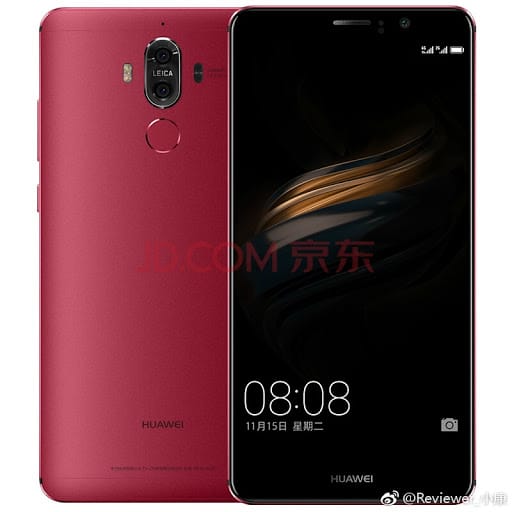 Huawei Mate 9 gets Topaz Blue and Agate Red colors