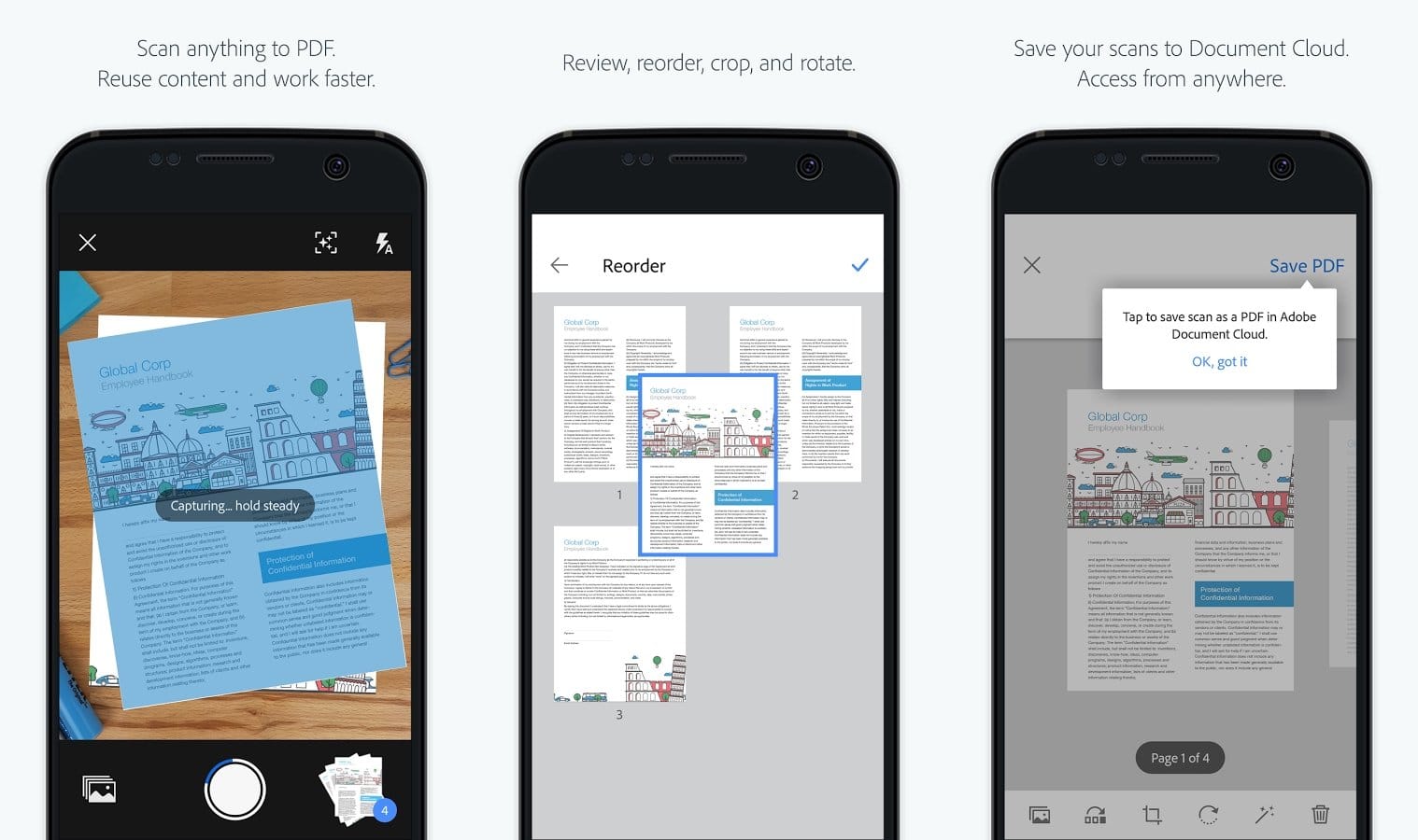 Adobe launches Adobe Scan app with reusable content and Adobe Document Cloud integration