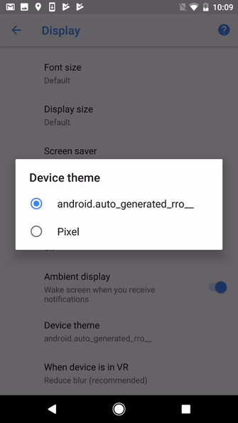 Android 8.0 may finally bring support for custom themes