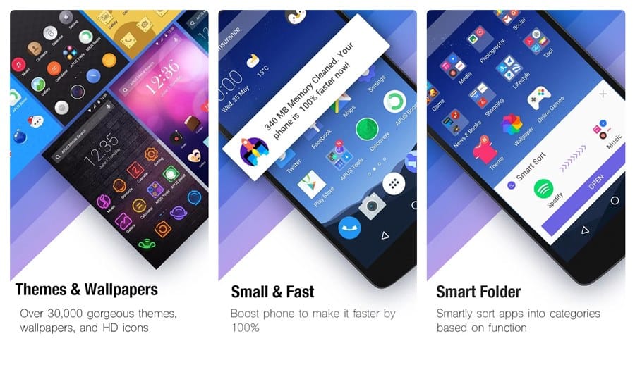 APUS Launcher update adds Hide apps feature, new animations and more