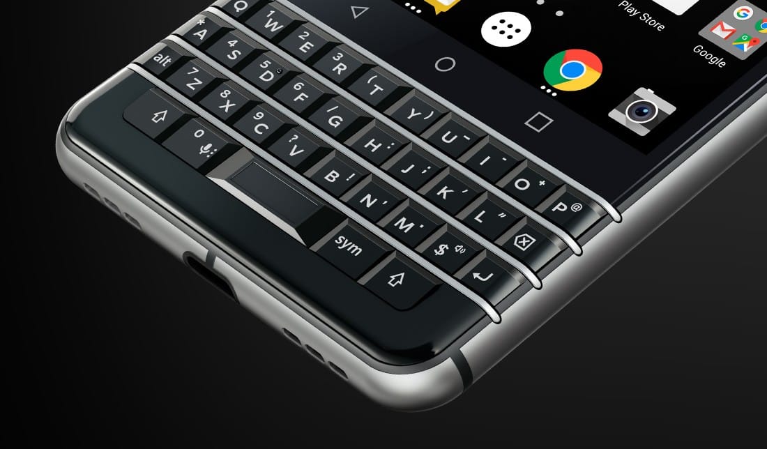 BlackBerry KEYone keyboard update adds support for swipe to type