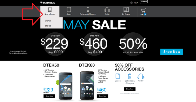 BlackBerry Priv, Passport, Classic, Leap sale discontinued in the US