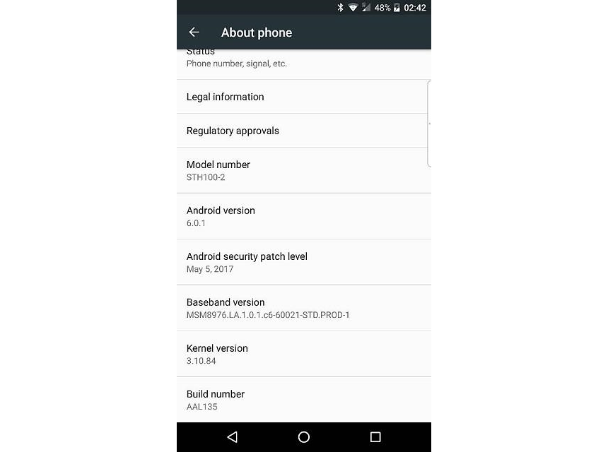 BlackBerry DTEK50 gets an OTA update with May security patch, build AAL135