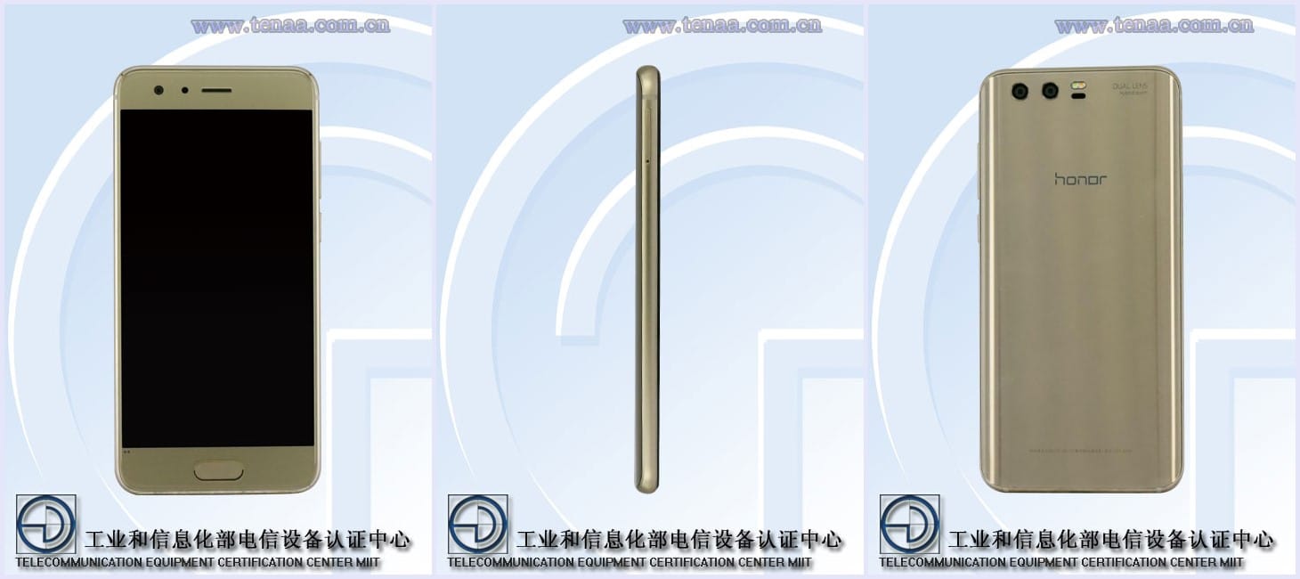 Huawei Honor 9 specifications and images revealed at TENAA