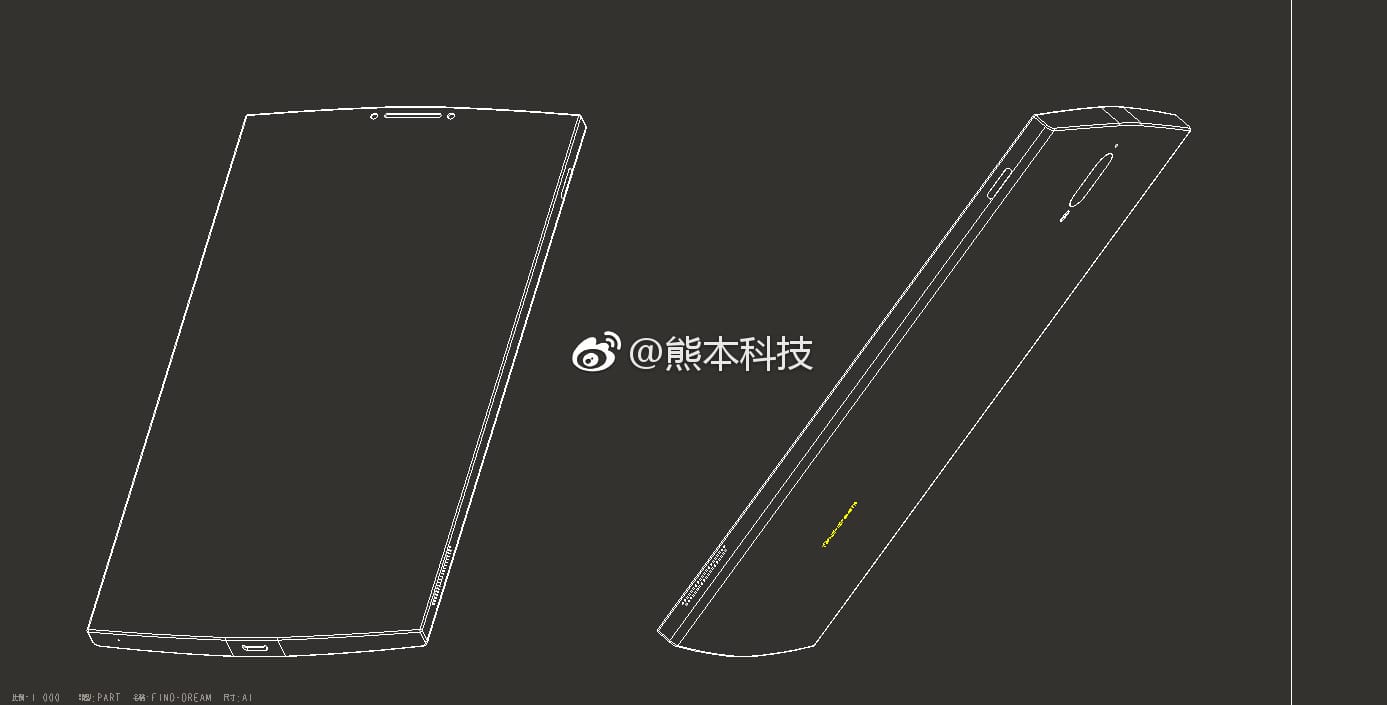 Oppo Find 9 design sketches leak out