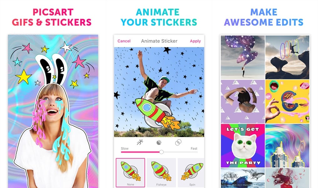 PicsArt Gifs & Stickers is a dedicated Android app for, well, GIFs and Stickers