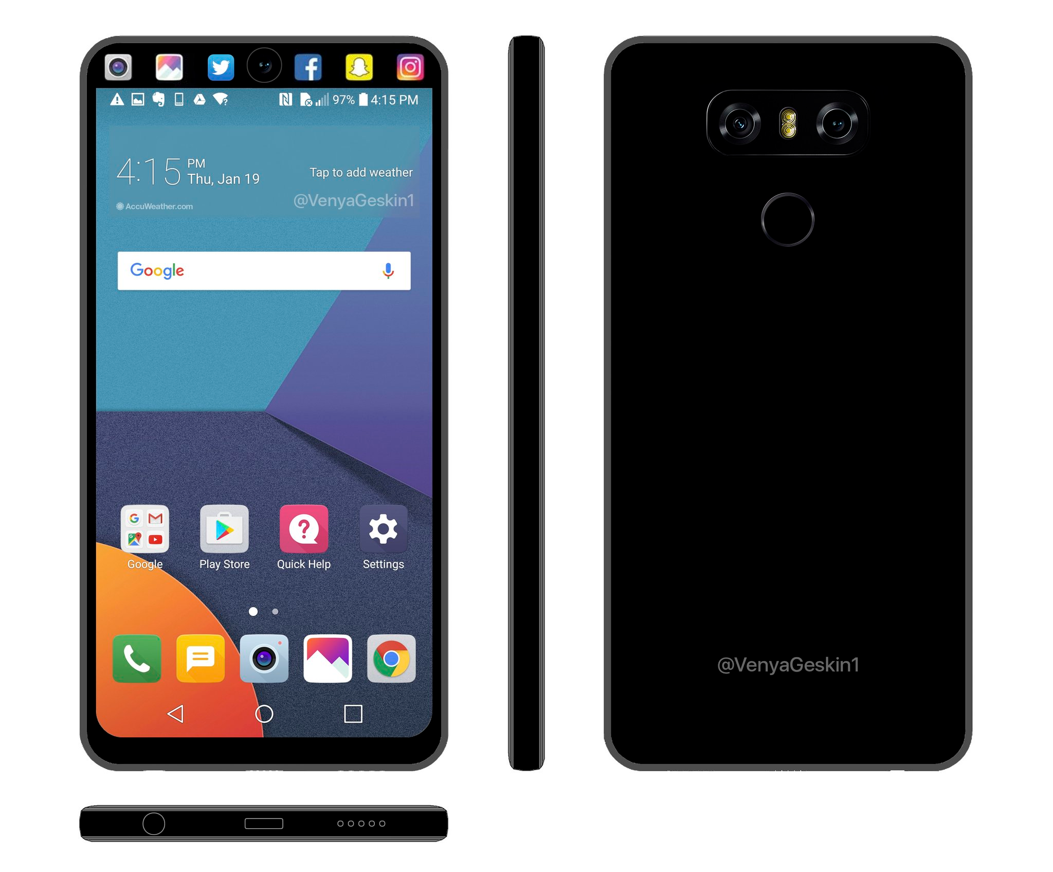 This LG V30 concept is really cool