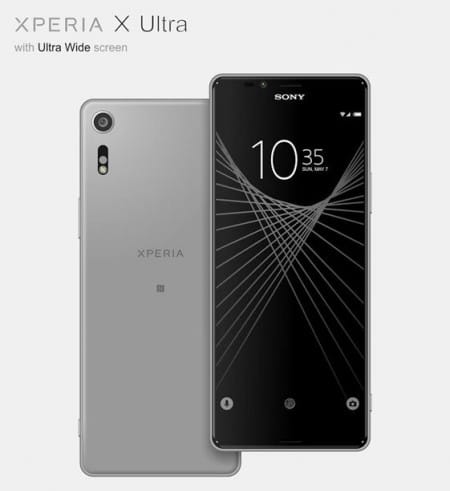 Sony Xperia X Ultra renders show up online with tall 6.45-inch display