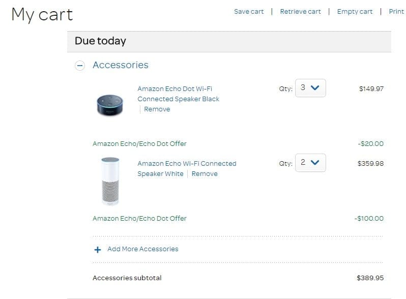 [Deal] Get Amazon Echo and Echo Dot on discount from AT&T