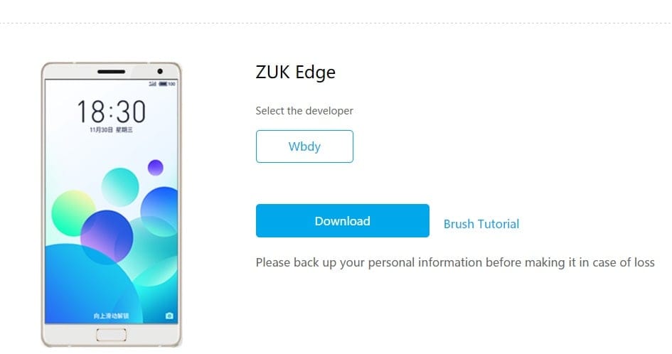 Flyme 6 for Lenovo ZUK Edge now available for download