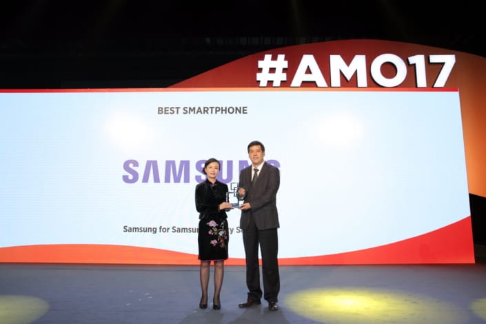 Samsung Galaxy S8 series honored with the title of ‘Best Smartphone’ at MWC Shanghai 17