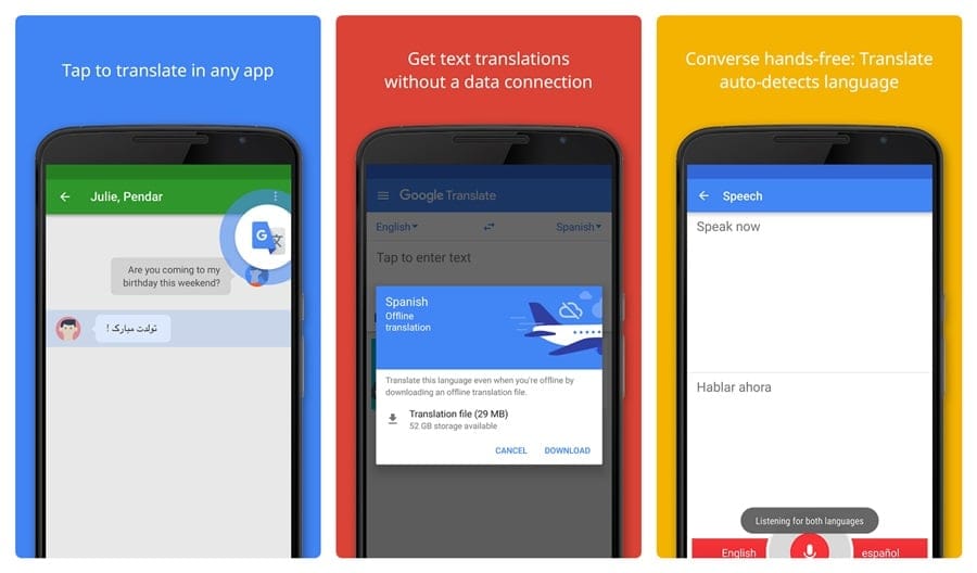 Google Translate hits 500 million downloads on the Play Store