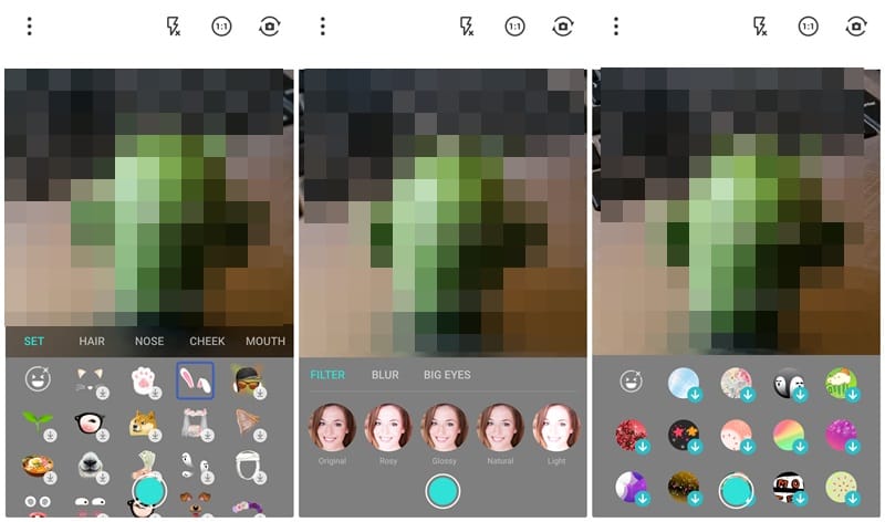 Now combine different face filters using the new MagiCam app