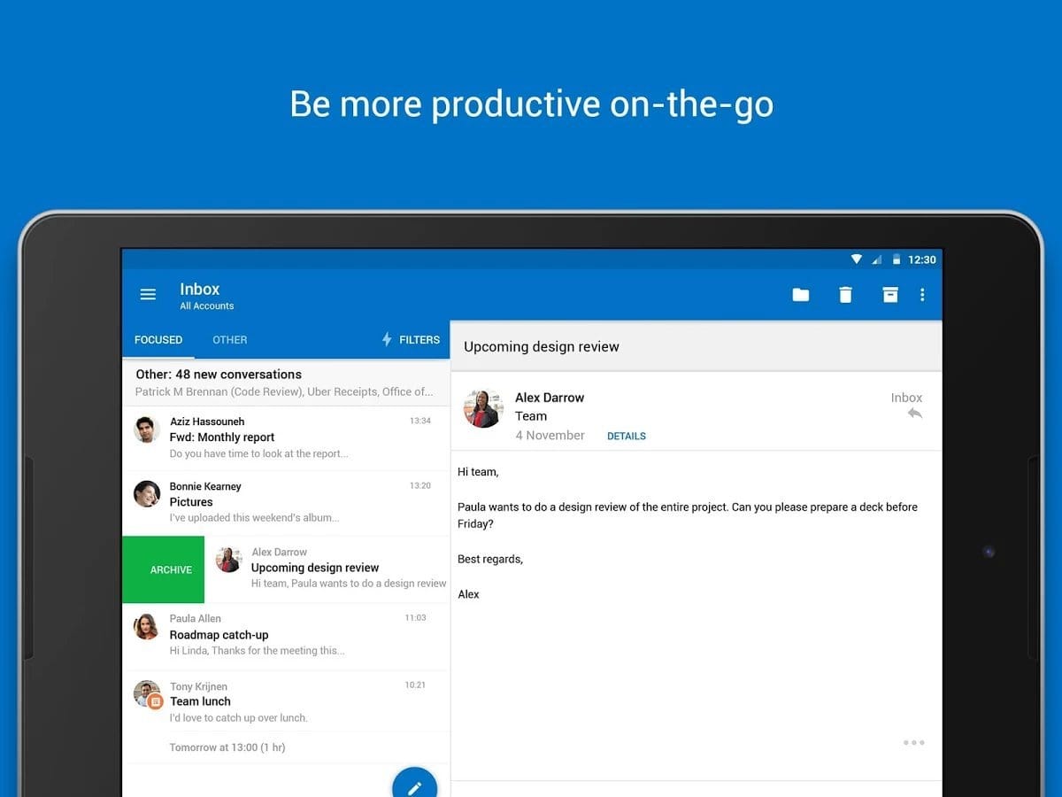 Update to Microsoft Outlook Android app gets you new redesigned people card