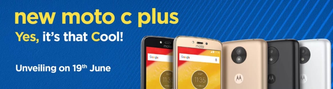 Moto C Plus with 4,000mAh battery will launch on June 19 in India