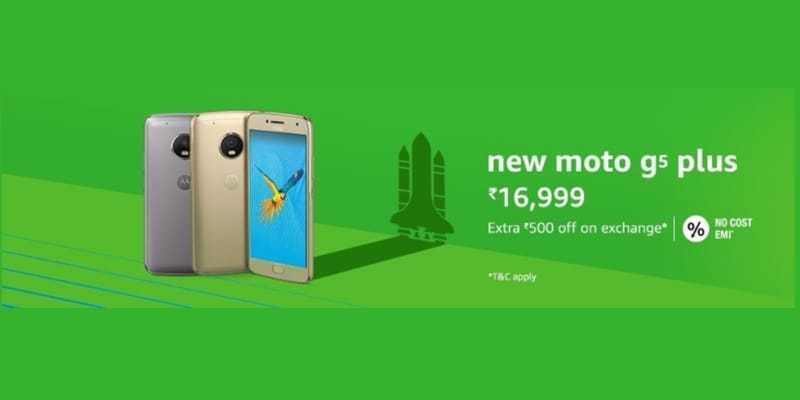 Now you can buy Moto G5 Plus at Amazon (India) too