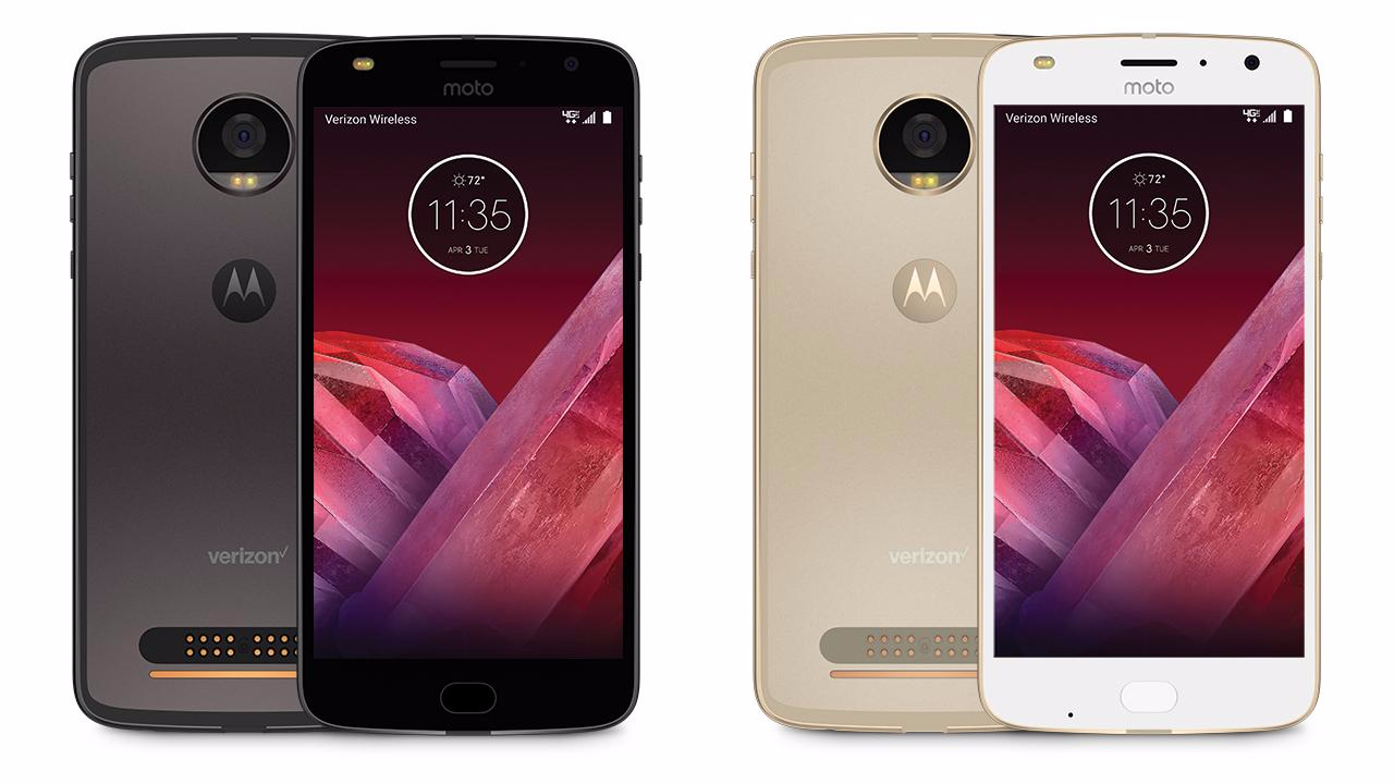 Moto Z2 Play announced, releasing next month to Verizon in US