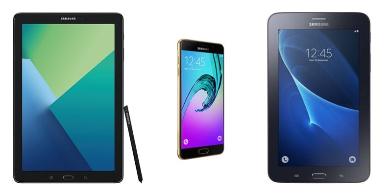 Galaxy A5 2016, Tab A 2016 (with S Pen) and Tab Iris receiving OTA update with June security patch