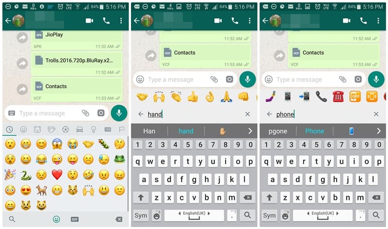 WhatsApp finally introduces Emoji search feature