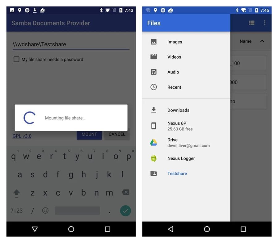 Google releases Samba client for Android