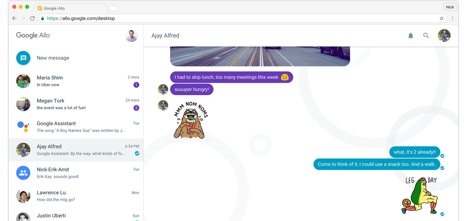 Google Allo web client launch draws closer, to roll out in ‘few more weeks’