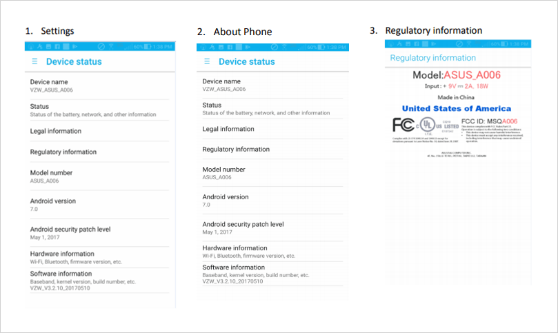 Verizon exclusive Asus ZenFone 4V gets certified by FCC