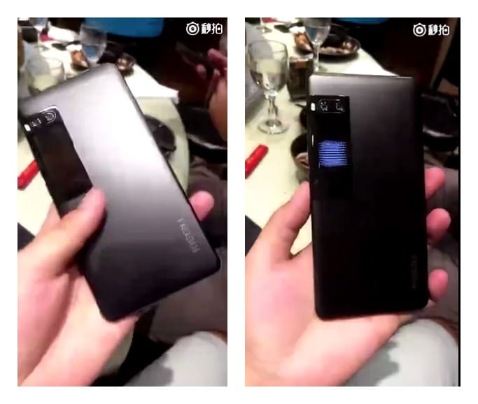 Meizu Pro 7 leaks in a video, shows secondary display in action