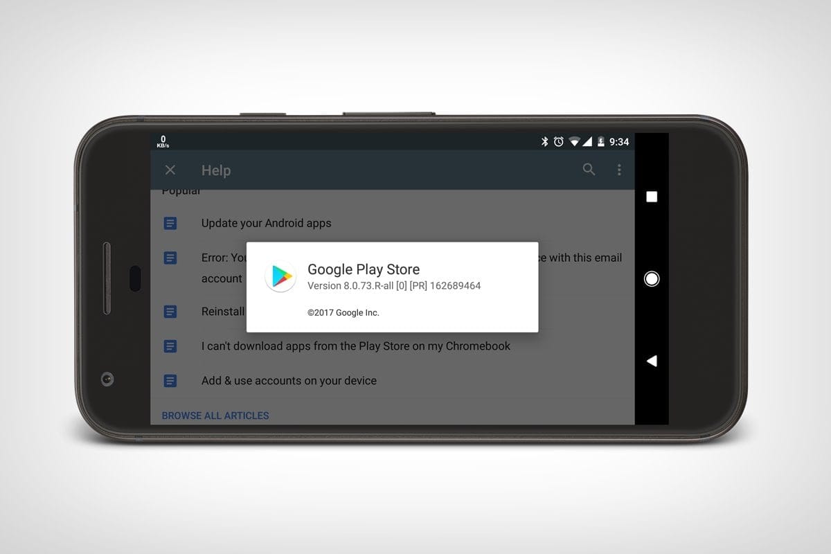 New Play Store apk available for download with version 8.0.73