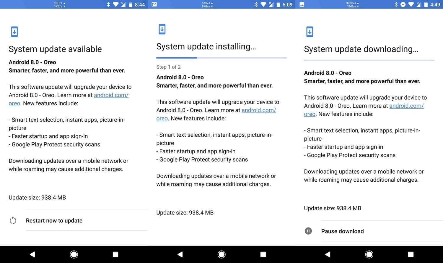 Android Oreo OTA update released for all users now, was beta-only till today