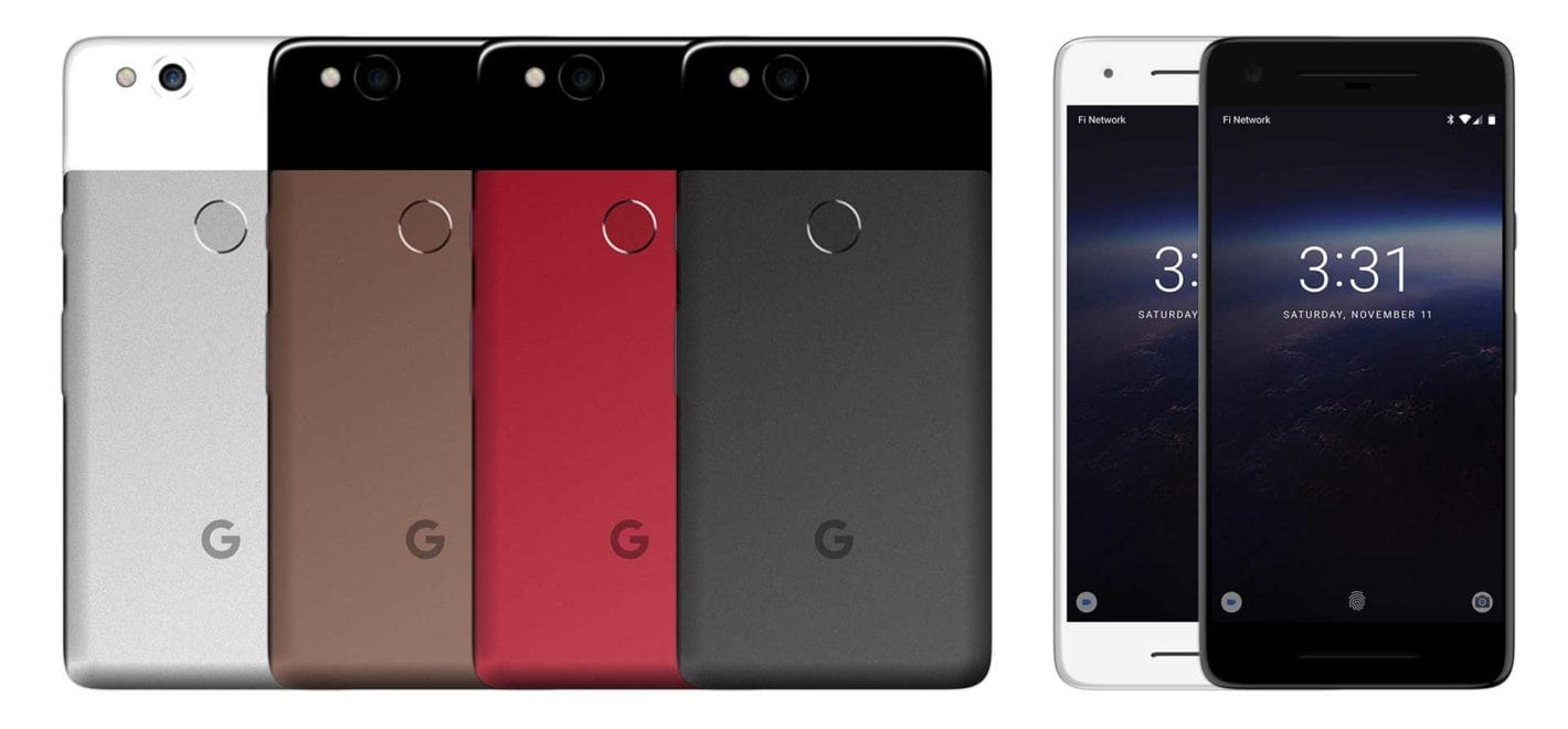 Google Pixel 2 renders leaked with thick bezels