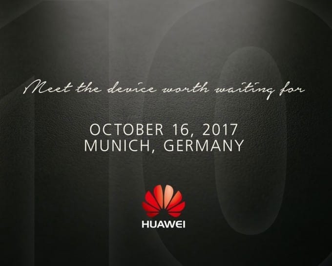 Huawei Mate 10 Oct 16 release gets official with teaser invitation