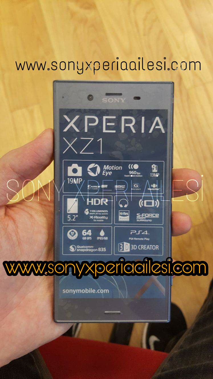 Images of Sony Xperia XZ1 leak out