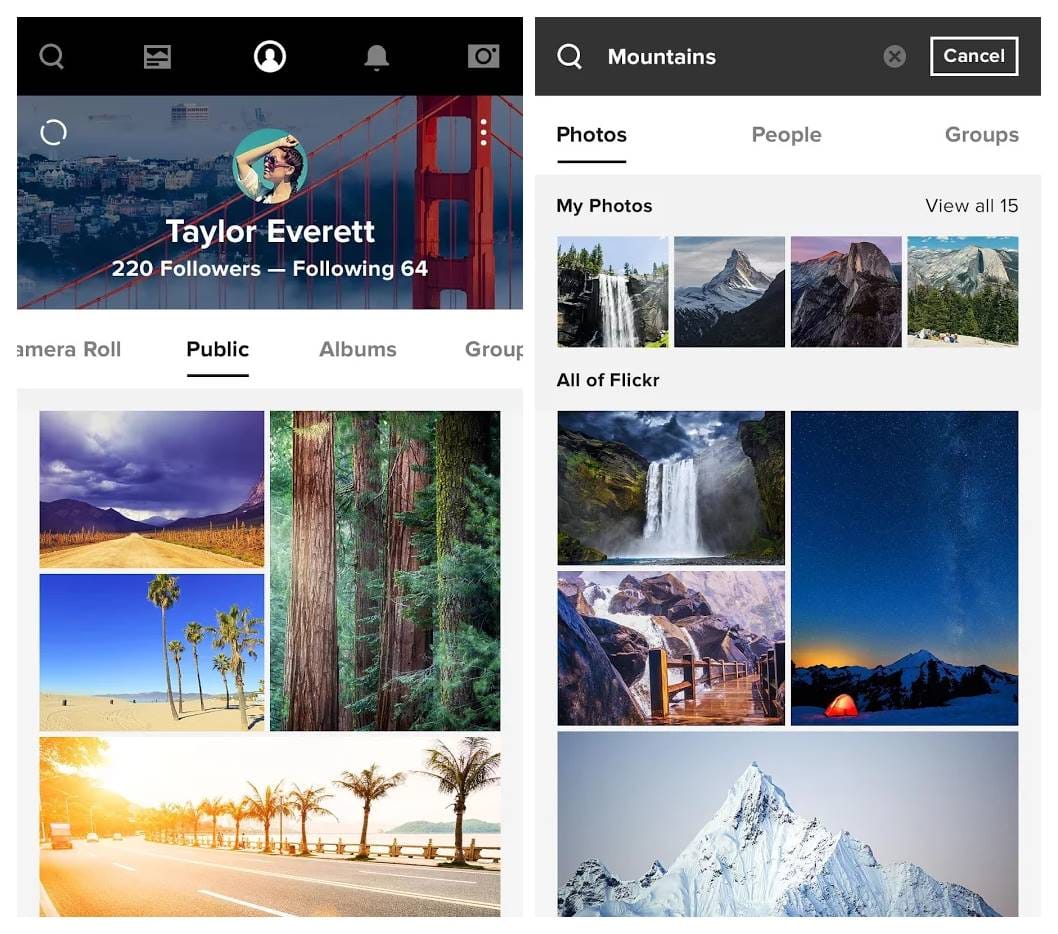 Flickr app now lets you start group discussions and reply to comments