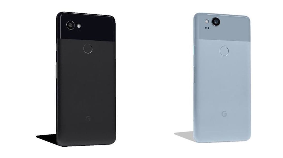 Google Pixel 2 and Pixel 2 XL pics, colors and price leak out