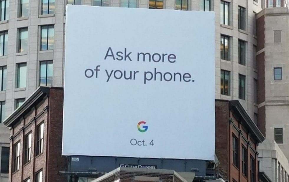 Google Pixel 2 to be announced on 4 October