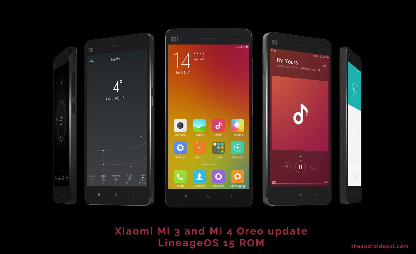 Xiaomi Mi3 and Mi4 get Android 8.0 Oreo update thanks to LineageOS 15 ROM [Download]