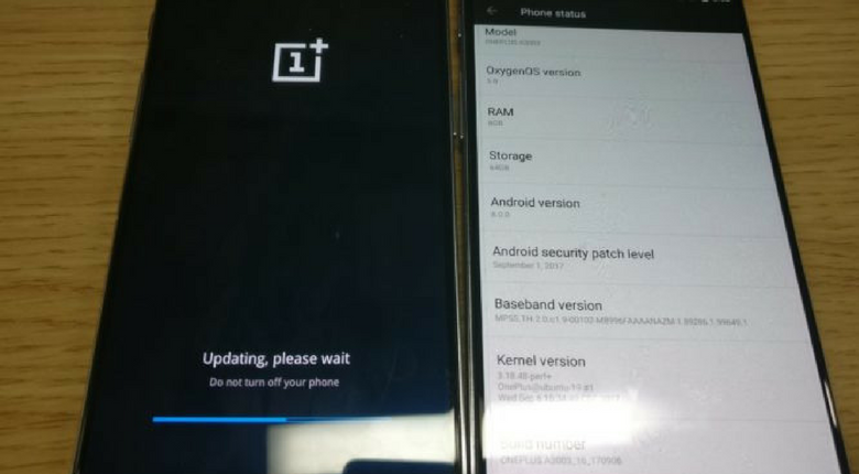 oneplus 3 oreo