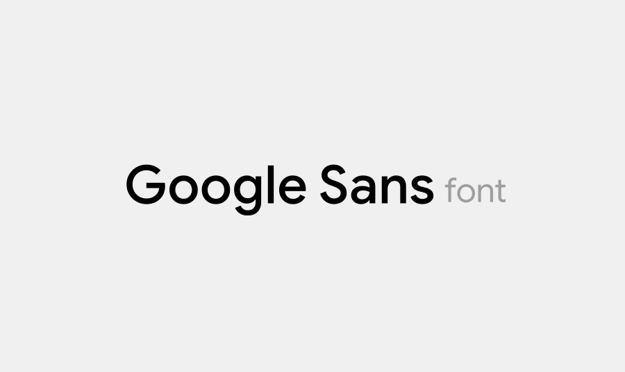 Download Google Product Sans font from Android 8.1