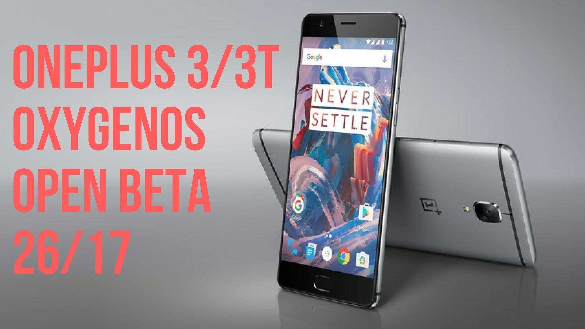 OnePlus releases Oreo beta bug fixer update for OnePlus 3 and 3T as open beta 26/17