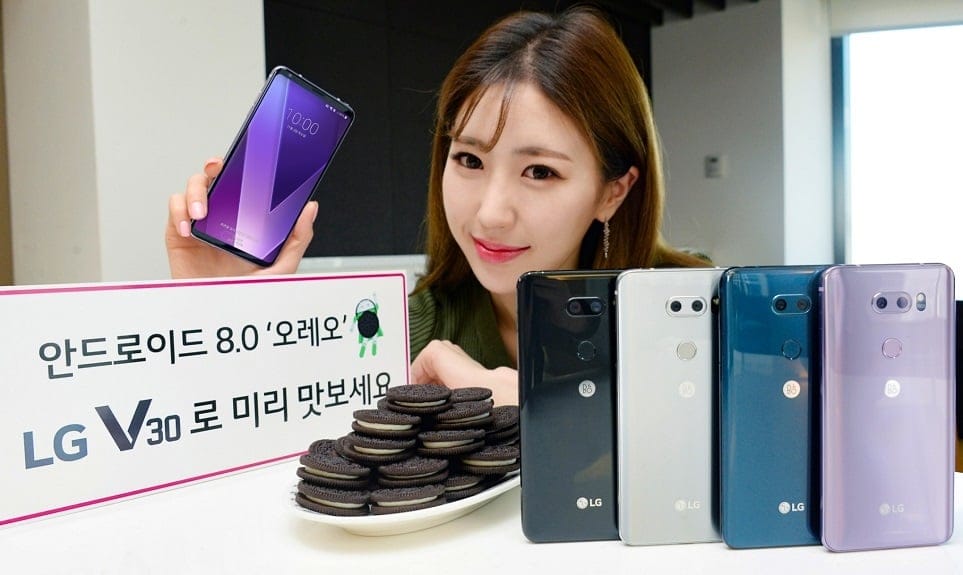 LG V30 Oreo update to release this month