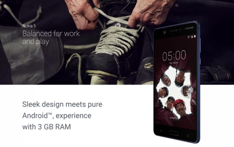 Nokia 5 with 3GB RAM launched in India for INR 13,499