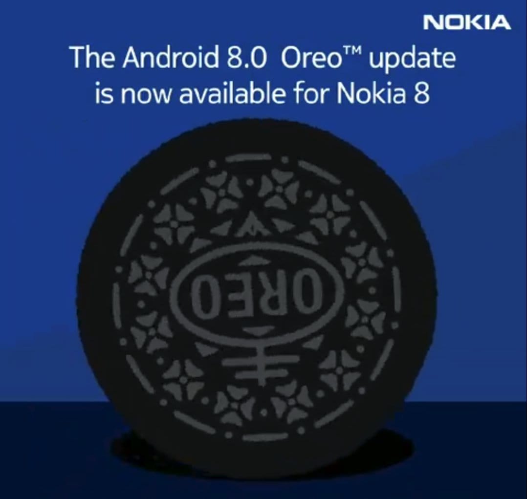 Android 8.0 Oreo update now available for Nokia 8