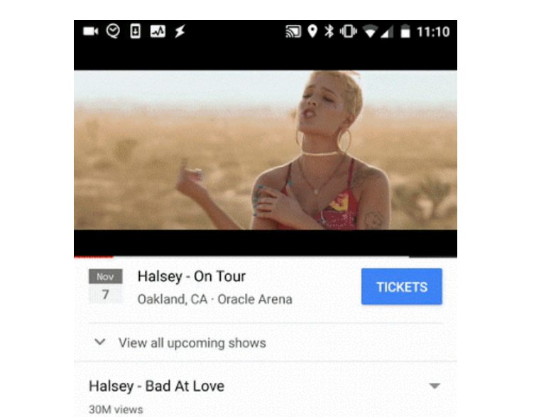 Artists on YouTube can now sell tickets for events with ease