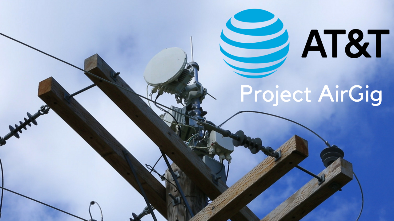 AT&T announces Project AirGig trials that would bring fast internet using power lines