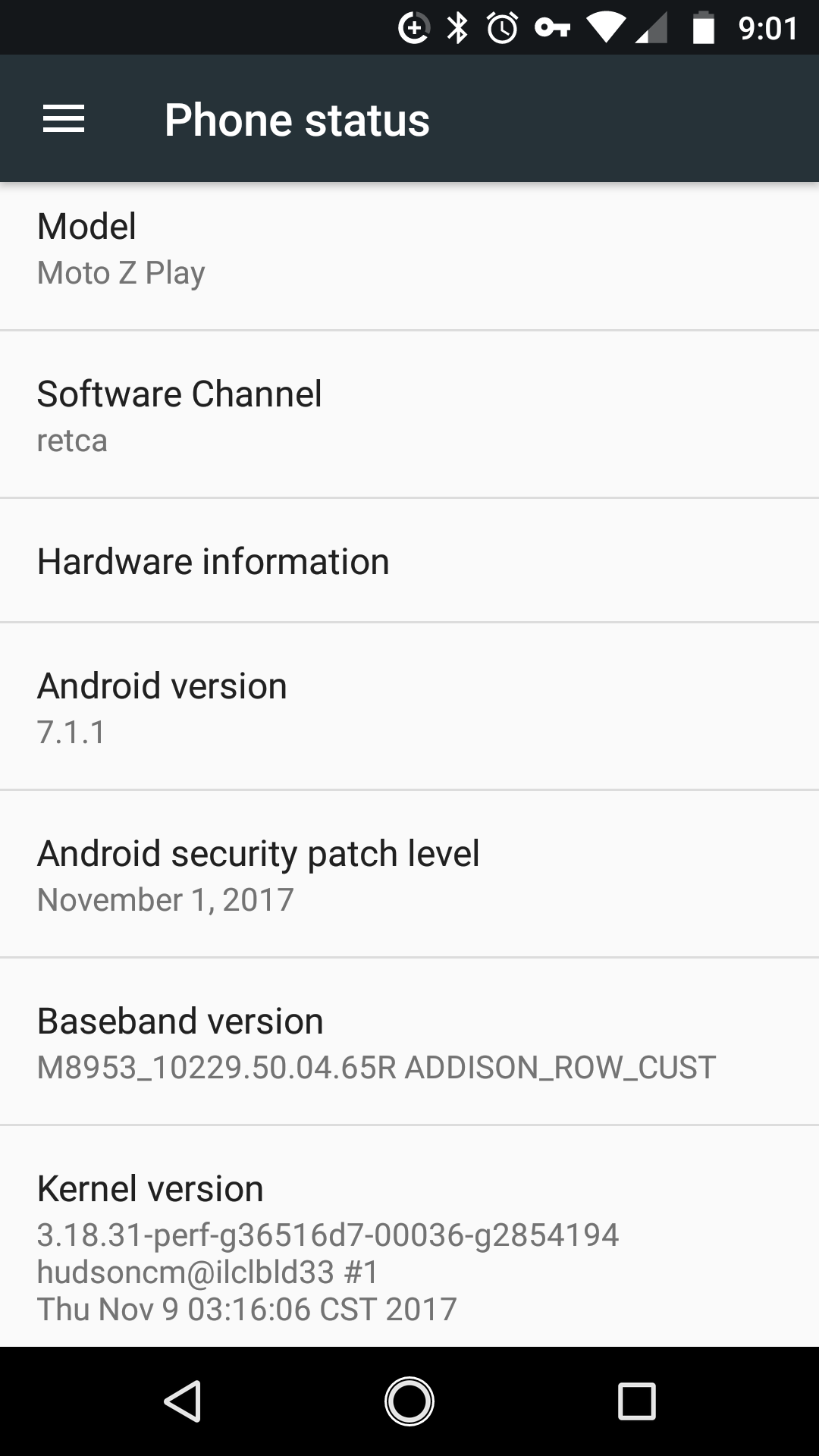 moto z play update