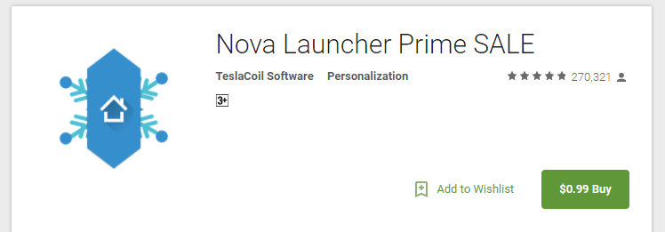 Awesome Deal: Nova Launcher Prime sale is live, 80% off