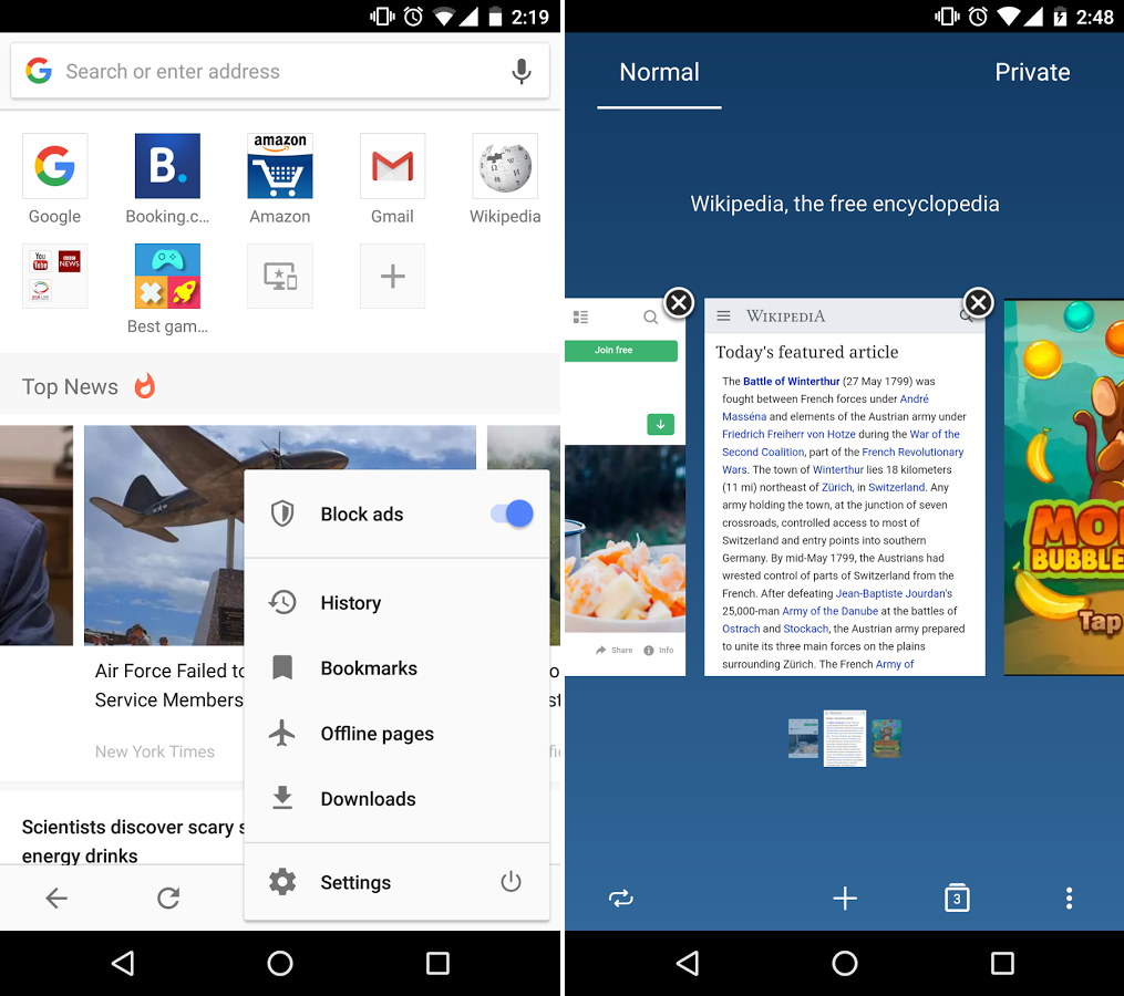 Opera Browser gets New UI and features in latest update