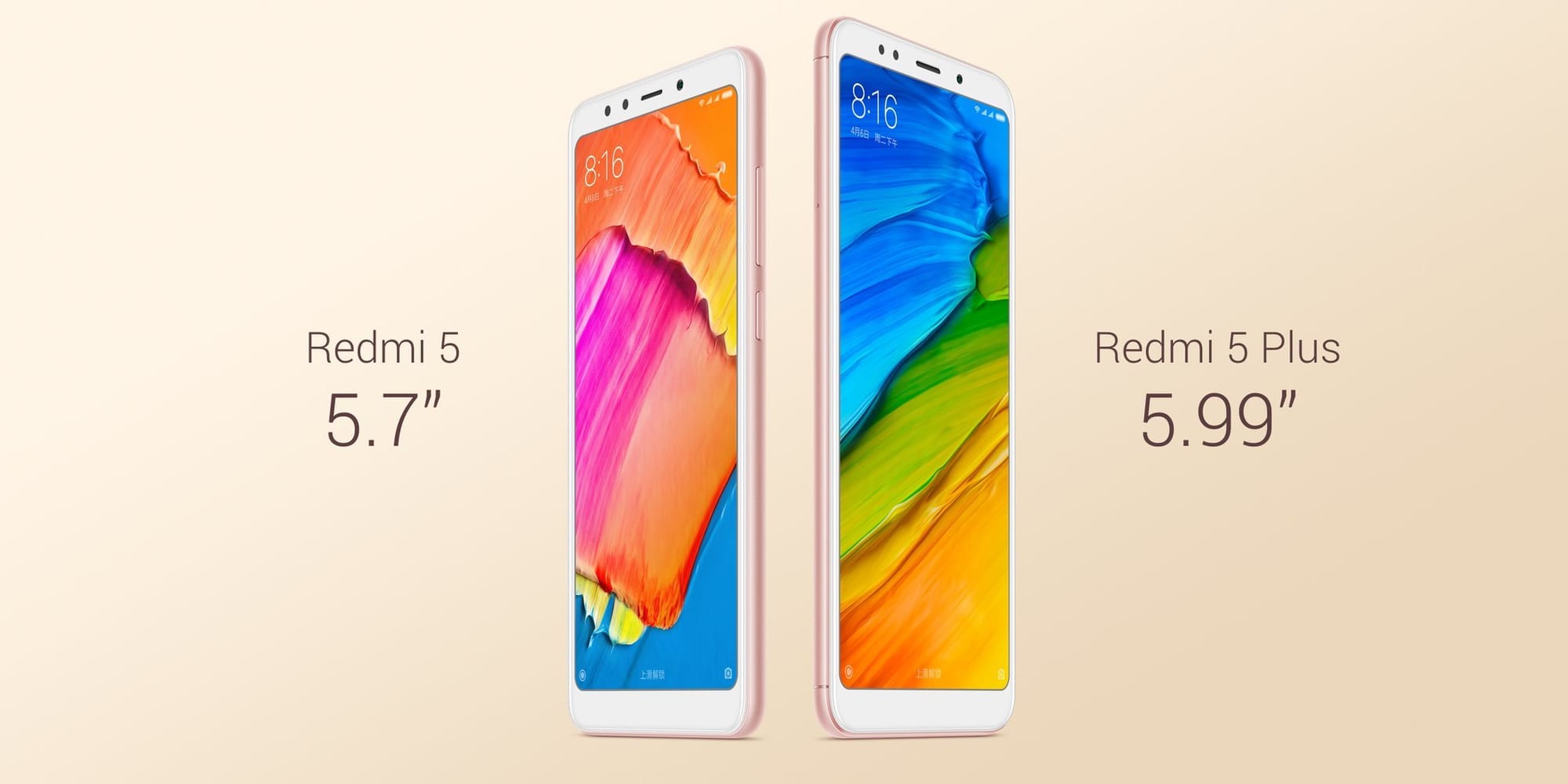 Xiaomi Redmi 5 and 5 Plus released, here’s its availability info