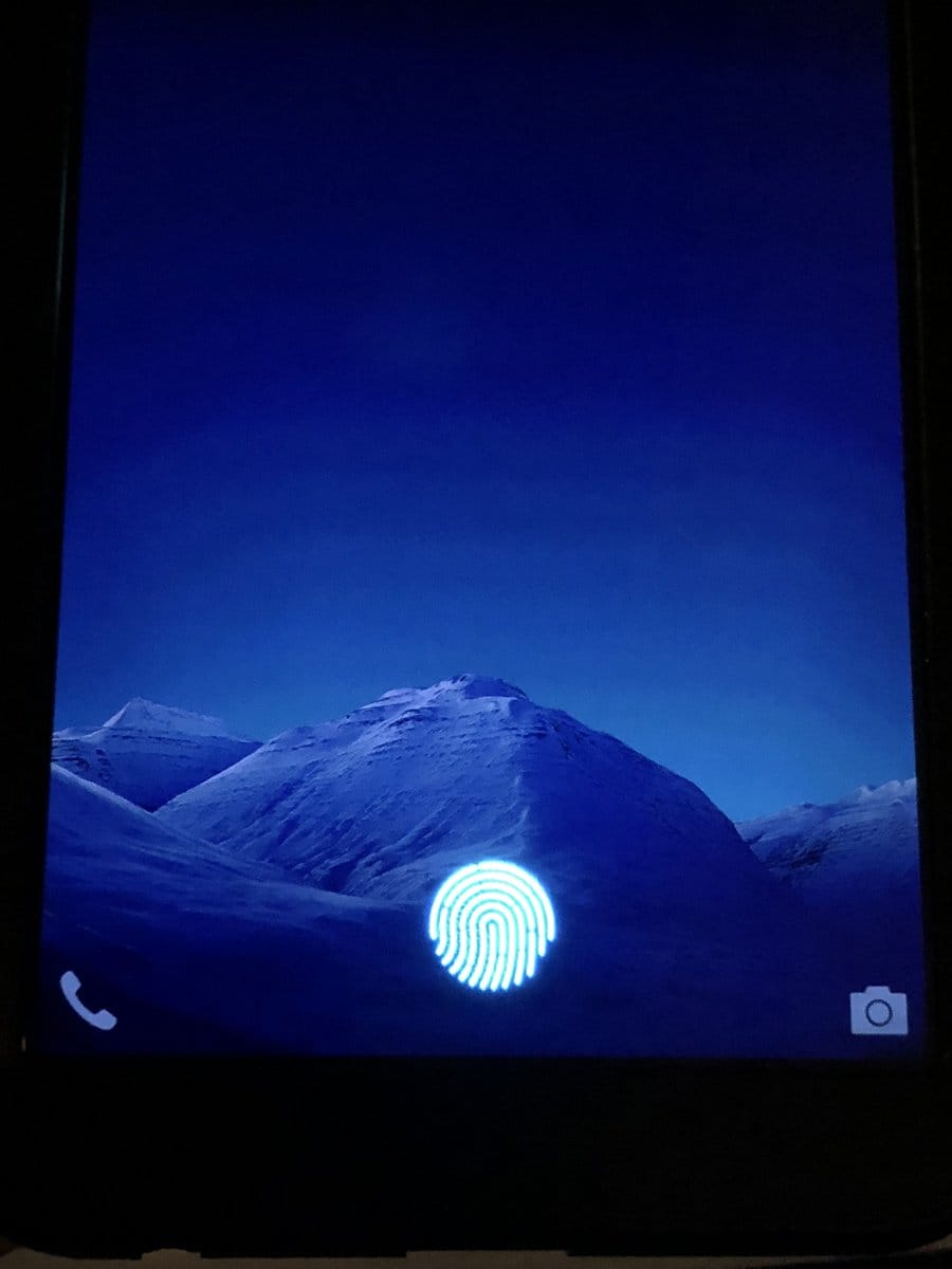 vivo in-display scanner