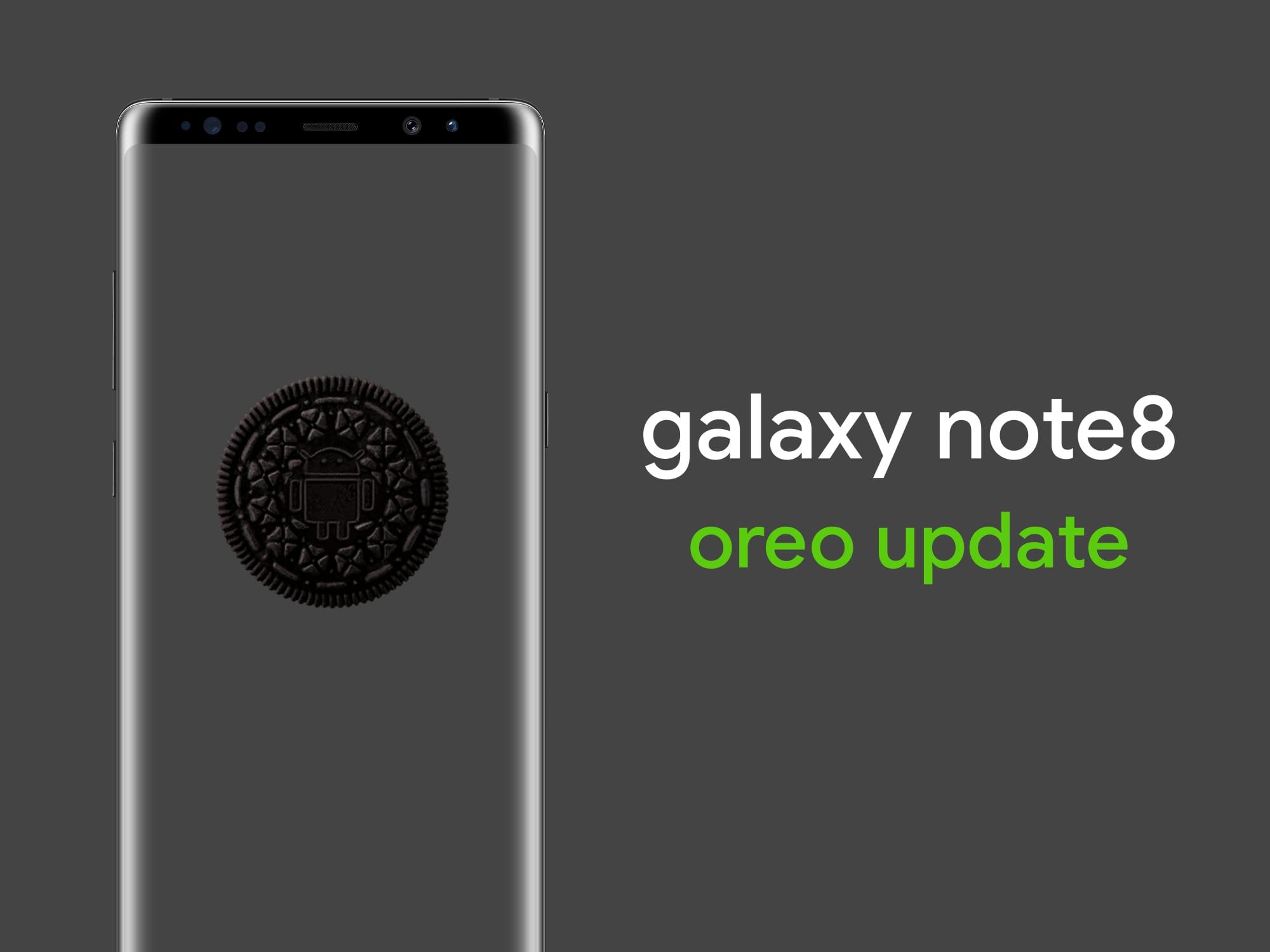 Samsung Galaxy Note 8 gets the much awaited Android 8.0 Oreo update